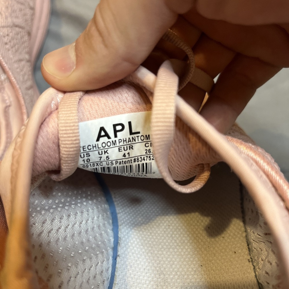 APL x LULULEMON TechLoom Phantom in Faint Coral Women's Size 10 - Picture 7 of 9